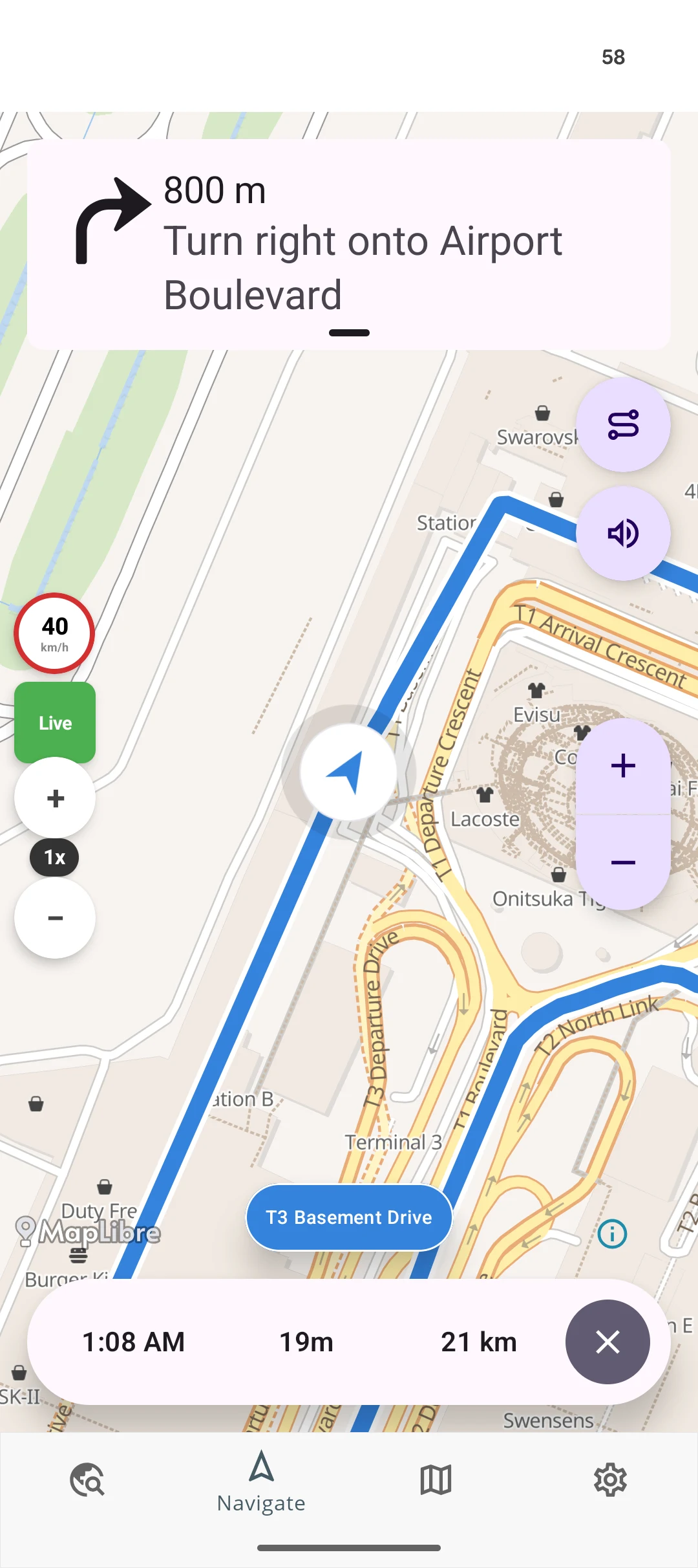 Yerevan Armenia Offline Map screenshot